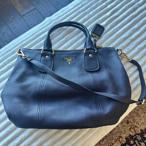 Prada Vitello Phenix Granato Bag